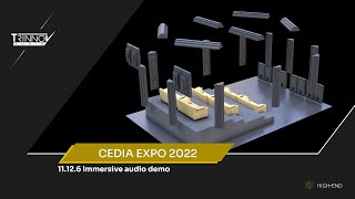 CEDIA Expo 2022 11126 Immersive Audio Demo [upl. by Ham]