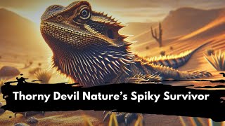 Discover the Amazing Thorny Devil Nature’s Spiky Survivor [upl. by Enilarac]