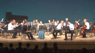 京うさみｺﾝｻｰﾄ2012 Mozart 協奏交響曲 K２９７ｂ 京田辺Chamber orchestra [upl. by Hanser]