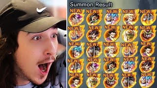 New Insanely Expensive Legends Limited Guaranteed Summons on Dragon Ball Legends [upl. by Etteragram]