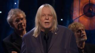 YES  Rick Wakemans Rock and Roll Hall of Fame Speech [upl. by Dimitri]