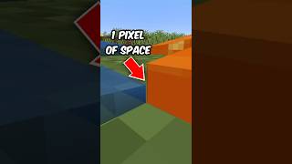 Can We Go Through One Pixel Of Space In Minecraft [upl. by Hailed]