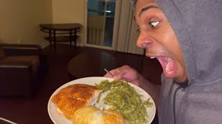 I COOKED SALMON VLOG [upl. by Maroj]