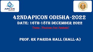 APICON ODISHA HALL A  DAY 1 [upl. by Arammat]