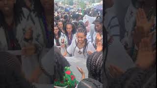 የቆነጃጅት ጭፈራ❤❤  timket  gonder  gondar timket  ጥምቀት timket gondar [upl. by Luapnoj725]