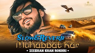 Muhabbat Kar  SlowampReverb  Zeshan Rokhri Latest Song  Rokhri Production [upl. by Sheppard]