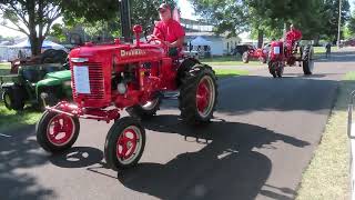 Farmall Tractors at the Medina County Antique Power Association 49th Annual Engine amp Power Show [upl. by Coltson]