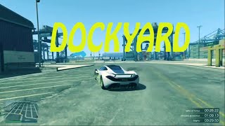 GTA 5 ONLINE  DOCKYARD cantiere navale 113975 by besteo88 [upl. by Engedus]