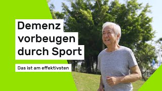 Demenz vorbeugen durch Sport Das ist am effektivsten [upl. by Samal437]