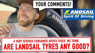 Are Landsail tyres any good Geoff tires to make a sensible video [upl. by Yzzik9]