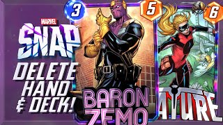 BARON ZEMO amp STATURE DiscardMill  Marvel Snap Deck [upl. by Hildegarde474]