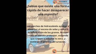 El Truco del quotParche de Hidrocoloidequot para Espinillas healthylifestyle RealidadesOcultasrepooc [upl. by Nibram764]