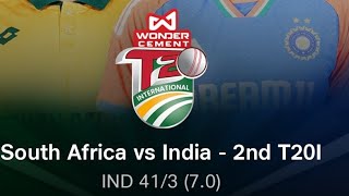 Inda vs South Africa T20 live [upl. by Lirrad]