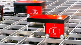 Revolutionising Grocery Shopping Dematics AutoStore system for Kesko in Finland [upl. by Adirem418]