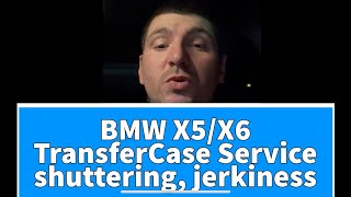 BMW X5 G05 Transfer Case Service  slipping jerkiness shuddering [upl. by Pitchford]