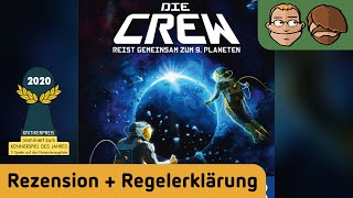 Die Crew Kennerspiel des Jahres 2020  Brettspiel  Review und Regelerklärung [upl. by Ennaitsirhc]