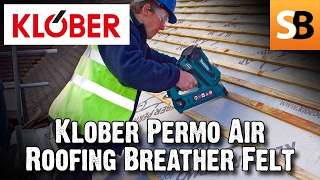 Klober Permo Air Breather Roofing Membrane [upl. by Nosyd104]