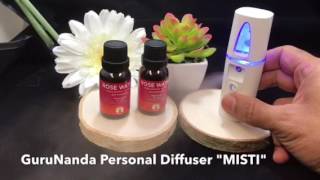 GuruNanda Personal Diffuser Misti [upl. by Oirogerg569]