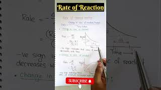 💥 Rate of Reaction 🔥🔥🔥shorts neet iitjee jeemains boards [upl. by Bradman403]