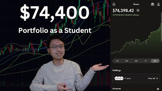 My 74400 Student Portfolio  Wealthsimple Trade Dividend amp ETF Investing [upl. by Nnainot]