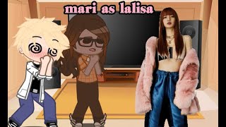 mlb react to marinette and adriens future as lisa and jungkook miraculousladybug lalisa jungkook [upl. by Nila]