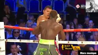 Youri Kalenga vs Michel cieslak Le 1er mars Pologne 🇵🇱 Youri boma yee 🔥🔥 by mara musique 🔥🔥 💪 [upl. by Anyak]