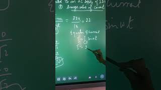 Alternating current Sinusoidal wavesNumericals [upl. by Reni]