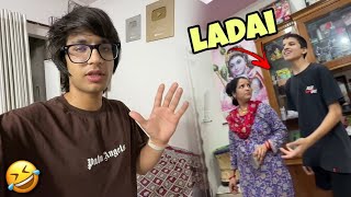 Ladai Ho Gayi 😂   SOURAV JOSHI VLOGS [upl. by Simetra668]