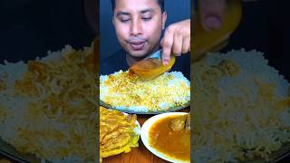 Egg 🥚 and rice finish only 11 sec challange 😲🤤😋  Short funny eating challenge 🤣😺 short eating [upl. by Ijic]