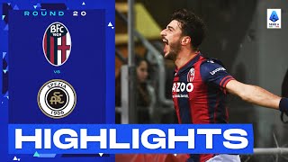 BolognaSpezia 20  Bologna break into upperhalf of the table Goals amp Highlights  Serie A 2223 [upl. by Descombes]