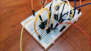 How to make Operational Amplifier  OP Amp circuit and display signal on Mini Oscilloscope [upl. by Analra]