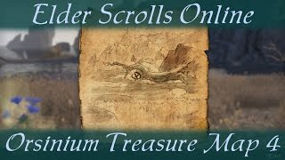 Wrothgar Treasure Map 4 iv Orsinium Elder Scrolls Online ESO [upl. by Dilks]