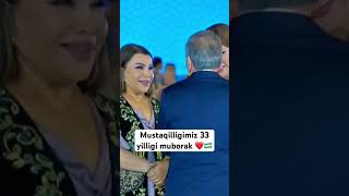 Prezident Shavkat Mirziyoyev Mustaqillik bayramida Yulduz Usmonova bilan korishdi ❤️🇺🇿👍 [upl. by Ahsyek225]