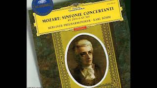 Karl Bohm Mozart  Sinfonia Concertante K297b 1966 BPO [upl. by Yelrah]