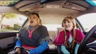 FROZEN FEVER Kristoff amp Anna sing High School Musical [upl. by Ylevol]