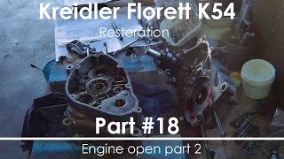 Kreidler Florett K54  Part 18 Engine open part 2 [upl. by Colby]