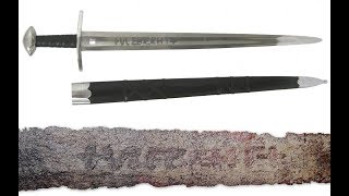 The VIKING Sword With FUTURE Technology The Ulfberht Sword [upl. by Alocin]