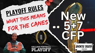 What the New CFP Selection Process Means for our Miami Hurricanes College Football Playoffs [upl. by Kermit]