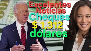 EXCELENTES NOTICIAS SOBRE LOS CHEQUES DE  1312 DOLARES [upl. by Esinaej]