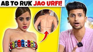 URFI JAVED KHUDKO POHUCHA RAHI HE CHOT FASHION KE NAAM PAR RAJAT PAWAR [upl. by Dlanor]