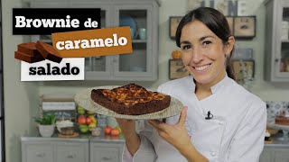 🍫🥨 BROWNIE DE CARAMELO SALADO 🍫🥨 [upl. by Saxen584]