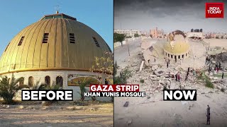 Watch Exclusive Visual Of Before And After Effect Of War On Israel amp Gaza [upl. by Karissa]