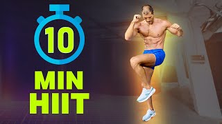 10 Minute HIIT  Fat Burning Workout 🔥🔥🔥  No Equipment  No Repeat [upl. by Ainos]