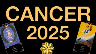 Cancer 2025 Prediction 💰❤️ Money Career Finance Love Relationship Tarot Reading [upl. by Janessa]