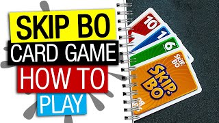 Skip Bo Board Game Rules amp Instructions  How To Play SkipBo  SkipBo Card Game Explained [upl. by Karlotta]