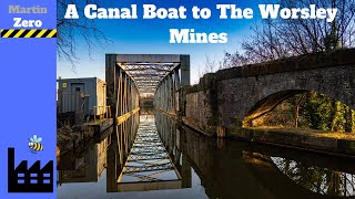 A Narrowboat To The Worsley Mines Along the Bridgewater Canal [upl. by Ilysa]