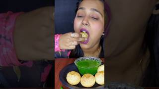 EATING CHATPATI PANIPURI 😋 youtubeshorts food trending shorts short asmr trend viralvideo [upl. by Emmalynn]