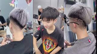 Tổng hợp kiểu tóc boy phố hot nhất 2023 của những idol Tik Tok [upl. by Ahsenom]