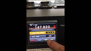 Yaesu SF Repeater Setup Part 8 Setting the Tone [upl. by Lorenza378]