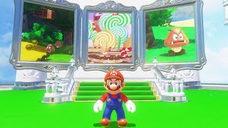 Mario Odyssey Custom Kingoms DLC Pass Custom Paintings [upl. by Catie]